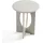 [en.casa] Beistelltisch Podeldsvin Ø 49 x 40 cm Grau