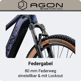 Agon Alpha 27,5 Zoll RH 48 cm Arctic Fire Black