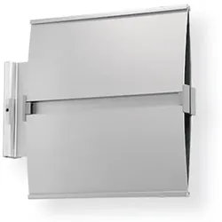 Schild Elegantes Leitsystem, Ausführung Fahnenmontage, Alu, eloxiert, 200x200 mm