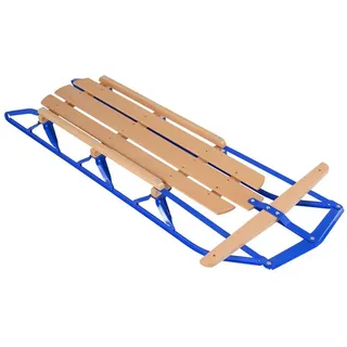 Costway Davoser Schlitten blau (137)