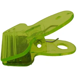 Global Partner Magnetclips Magnetische Clips Büroklammern 2er Pack PS Kunststoff ca 40x52mm Farbe zufällig für Büro Haushalt