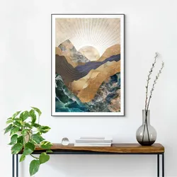 Reinders! Bild mit Rahmen »Autumn Mountains« Reinders! Farbe Bild(er): blau