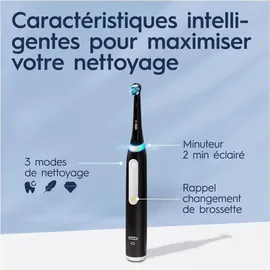 Oral-B  iO Series 3 Duopack Matt Black + 2. Handstück Ice Blue + Reiseetui