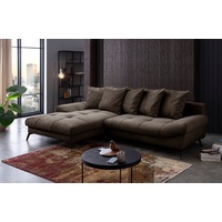exxpo - sofa fashion Ecksofa »Olmedo, L-Form«, braun