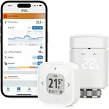 Eve Thermo Raumkomfort-Set für Apple Home: 1 Eve Thermo + 1 Eve Thermo Control