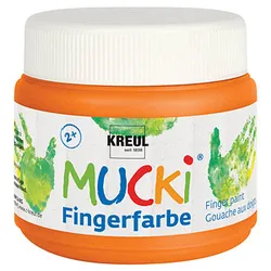 KREUL MUCKI Fingerfarbe orange 150,0 ml