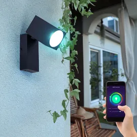 V-Tac Smart Wandleuchte (4,5W) 290Lm schwarz