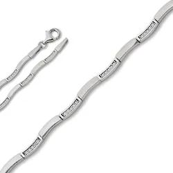 Silberarmband ONE ELEMENT "Zirkonia Armband aus 925 Silber 19 cm", silber, Armbänder, Damen, 19, Damen Silber Schmuck