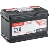 Accurat Impulse, I70 Autobatterie, 70Ah, EFB Start-Stop