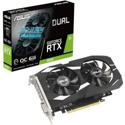ASUS Dual GeForce RTX 3050 OC Edition 6GB GDDR6 Gaming Grafikkarte