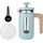 La Cafetiere Pisa 3 Tassen Sky Blue