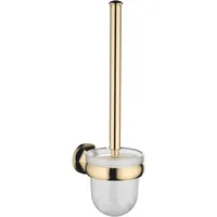 Dornbracht Madison Toilettenbürstengarnitur, Kristallglas, Wandmodell, 83900361-09, Farbe: messing