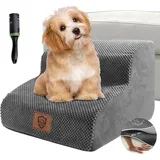 Famanu Hundetreppe für Bett und Sofa - Haustiertreppe, leicht und robust