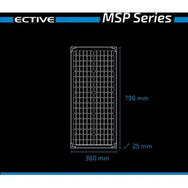 Ective MSP 50 monokristallin 50 W
