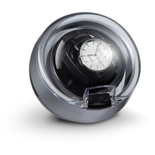 Klarstein St. Gallen ll Premium Uhrenbeweger 4 Geschwindigkeiten 3 Rotationsmodi Silber