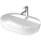 Duravit Luv Aufsatzwaschtisch 60 x 40 cm weiß/weiß seidenmatt 03806026001