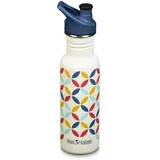 Klean Kanteen Classic Narrow Trinkflasche Retro-Punkt 532 ml