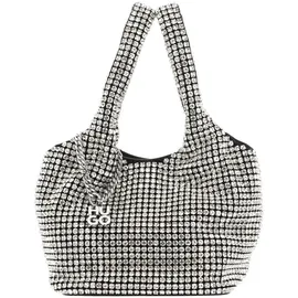 Hugo Liora Handtasche Synthetik Silver