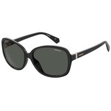 Polaroid Unisex PLD 4098/s Sunglasses, 807/M9 Black, 58