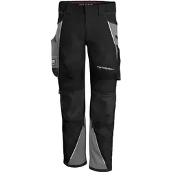 Bundhose "IRON" - L62 (lang) - schwarz/grau