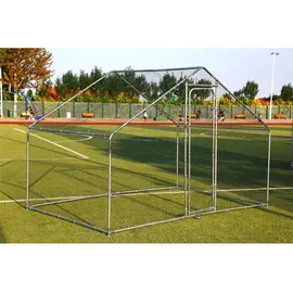 Estexo - Freilaufgehege Freigehege Hühnerstall 3x4 m Gehege Hühnerkäfig Stall