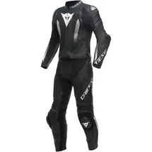Dainese Laguna Seca 5 Herren Motorrad Kombi 25 Zweiteiler schwarz-weiß