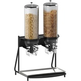 Casselin - Large cereal dispenser with 2 tubes