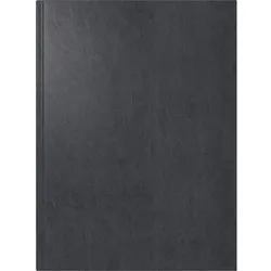 Rido Buchkalender Mentor 14,8x20,8cm 1 Tag/Seite Kunststoff schwarz 2026