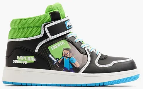 Hoher Sneaker - Herren - grün
