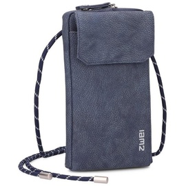 zwei Umhängetasche Mademoiselle Phone Bag MP30 (Nubuk-Blue)