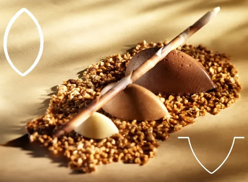 Contacto Backmatte mittlere Klößchen