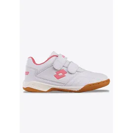 lotto Pacer K Kinder Weiß/Pink 33