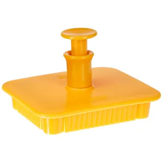 Ibili 776800 Ausstecher,Petit-Beurre-Motiv, 7 x 5.5 x 5 cm, Blau