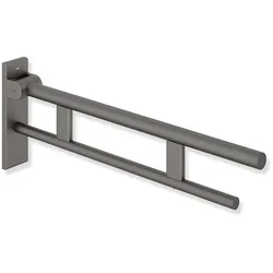 HEWI System 900 Stützklappgriff Duo Design B 900.50.16040, Accessoires, dunkelgrau perlglimmer tiefmatt