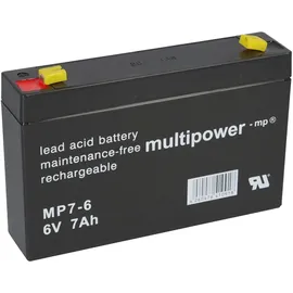 Akkuman.de Akkutechnik vom Fachmann Blei Akku 6V 7000 mAh 1 St.