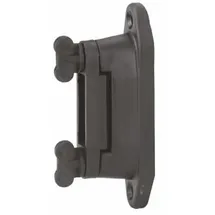 Kerbl Eck- & Streckenisolator für 4 cm Band Schwarz 6 Stück
