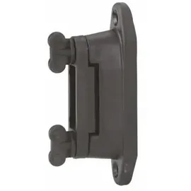 Kerbl Eck- & Streckenisolator für 4 cm Band Schwarz 6 Stück
