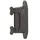 Kerbl Eck- & Streckenisolator für 4 cm Band Schwarz 6 Stück