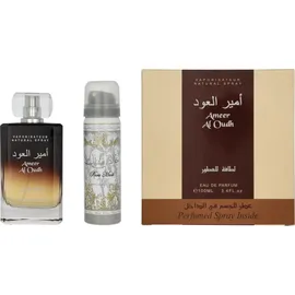 Lattafa Ameer Al Oudh EDP 100 ml + Deo Spray 50 ml Geschenkset