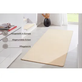 HANSE HOME Läufer FANCY - beige - 80x200 cm - 2 Jahre Gewährleistung - mind. 14 Tage Rückgaberecht