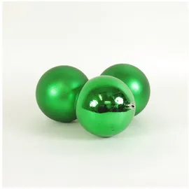 Lucht Weihnachtsbaumkugel Weihnachtskugeln 10 cm 8 Stück in der Box grün