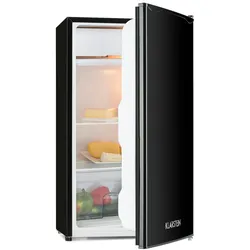 Klarstein Alleinversorger Kühlschrank 91 Liter 2 Ebenen Thermostat Eisfach Schwarz