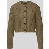 Oui Strickjacke grün 40