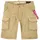 Alpha Industries Crew Kurze Hose Sand 31