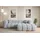 altdecor Ecksofa, Ottomane rechts, OLEA-L1 - 231x173x74 cm Grau
