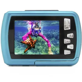 Easypix Aquapix W2024 Splash blau  Kinder-Kamera