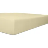kneer Spannbettlaken Baumwolle-Elasthan-Modal 90 x 100 - 190 x 220 cm Ecru