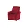 Polstermöbel Oelsa Sessel Sarah Flachgewebe 93 x 98 x 92 cm Rot