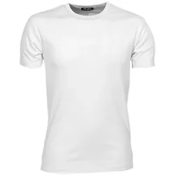 Tee Jays  Herren T-Shirt in Weiß, Gr. S