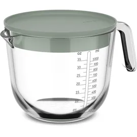 Mepal Messbecher Chef it 1000 ml mit Deckel nordic sage